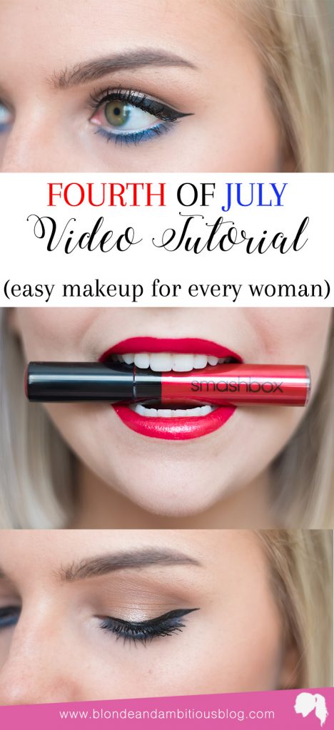 Fourth Of July Makeup Video Tutorial