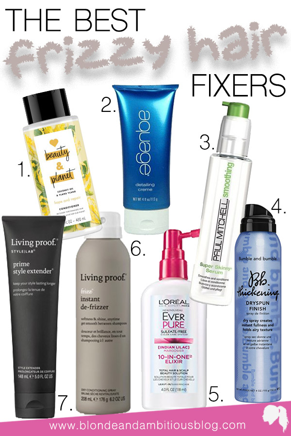 The Best FRIZZY HAIR Fixers To Beat The Summer Heat